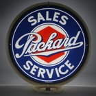 Packard 13 5  Gas Pump Globe - Ships Fully Assembled  Ready For Display  