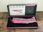 Royale Pro Hot Pink Hair Straightener Flat Iron Ceramic Plates Brand New In Box 