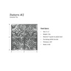 American Tin Ceilings  5-pack Kit  Nail-up Metal Tiles In Pattern  2 Nail-up    