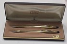 Vintage Cross Ballpoint Pen   Mechanical Pencil 10k Gold Filled Set