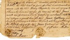 18th C Land Indenture James Galloway David Fithian Samuel Thompson Deerfield Nj