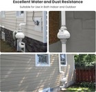 Baseaire 4 In 237 Cfm Radon Mitigation Fan Quiet Energy Efficient Radon System