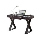 Writing Desk With Drawer Office Furniture Laptop Table Dorm Bedroom Espresso