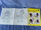 1988 The California Raisins Leaflet Cross Stitch Sunny Days New