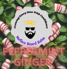Noface Beard Balm Peppermint Ginger Scent 2 Oz Cruelty Free Shea Butter Beeswax