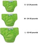 5-pack Reusable Unisex Swim Diaper For Children  Size Large  32-40 Lbs  New