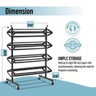 Adir Paper Roll Holder     Craft   Butcher Paper Rack Dispenser Stand And Cutte   