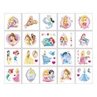 40pcs Temporary Tattoos For Kids princess Party Favors Fake Princess 