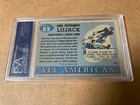 Johnny Lujack Signed 1955 Topps All American  Card Psa Dna