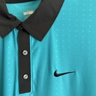 Nike Federer Challenge Blue black Tennis Polo Size Xl Rare Authentic