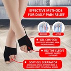 Bunion Corrector 2pcs Big Toe Separator Splint Breathable Pain Relief Zxcfbea