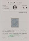 Argentina 1862 Seal Of Republic Sc 7 Top Value Used Moorhouse Certificate Cv 450