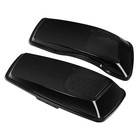 Vivid Black Saddlebag Lids With 6x9 Speaker Cutout Fit For Harley Touring Road