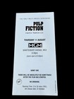Very Rare Pulp Fiction    94 Uk Pre-release Ticket Uk 8 11 1994