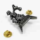 Metallica Justice For All Pewter Pin