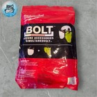 Lot Of  5  Milwaukee 48-73-1070  Bolt High Vis Sun Visor W Sunshade - I44