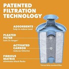 Brita Monterey Water Filter Pitcher  10 Cup - Black Coffee