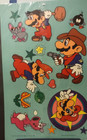 Nintendo Super Mario Bros Stickers Vintage Warehouse Find Old New Stock  1989
