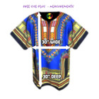 Dashiki Shirt Freesize Plus African Africa Tribal Men Shirts Womens Dress Unisex