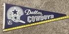 Vintage 1960   s Dallas Cowboys Single Bar Nfl Football 30    Pennant 60s