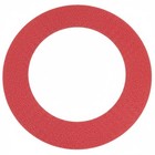 Universal Bowling Ball Cup Display Stand Durable Plastic Holder Red