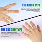 5pcs Plastic Finger Fracture Splint Arthritiscorrector Joint Finger Brace Correc