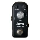 Azor Ap-312 Digital Reverb Acoustic Guitar Effect Pedal Reverb Pedal True Bypass
