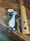 Vintage Hamm s Beer Bear Foil Diecut  Advertising Sign Mascot Logo Wisconsin Bar