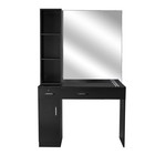 Barber Salon Station Makeup Wall Mount Hair Styling Beauty Equipment W  Mirror
