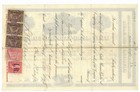 Little Miami Railroad Company  Stock Certificate  1891  Charles P  Taft