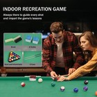 4 5ft Folding Billiard Table Pool Table Kid Adults Mini Game Table 2 Cue Sticks