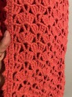 Handmade Crochet Vest Womens Large Boho Open Knit Sleeveless Festival Layering