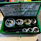 Greenlee 7307 Slug Splitter Knockout Punch Set 1 2  To 2  Stainless Steel