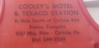 Cooley s Motel   Texaco Station  Harrisburg  Pa Pike   Carlisle  Pa  Ice Scraper