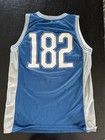Blink-182 Bunny Basketball Jersey Blue White  182 Size Medium Band Merch