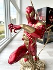 Iron Spider-man Sideshow Collectibles Comiquette Statue Marvel 402 1250
