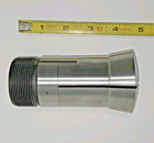 Hardinge  16c  7 8  Square  Collet   With  Internal Threads