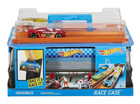 Hot Wheels Race Case Stunt Track Set With 2 Cars   Carrying Case Party Gift New 