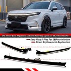 For 23-26 Honda Cr-v Front Grill Hood Top Switch-back Sequential Drl Led Lights