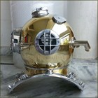 Helmet Mark V U s Navy Vintage 18  Antique Brass Diving Divers  Scuba Deep Sea