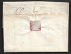 Italy Reggio To Corraggio Red P p    Official Eagle Marks On Folded Cover 1840