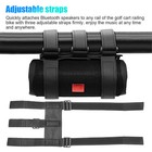 Portable Bike Speaker Mount Handlebar Sound Bar Bicycle Holder Straps Adjustable