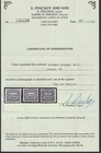 Solomon Islands  Scott 1-7  sg 1-7   Mhr  Set Certificate