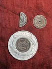 Lot Of 3 1 2  Indian Head Coins  Holed  Cut  Buffalo Ny Encased    Classic 1904
