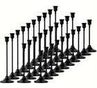 12 30 Pcs Candlestick Holder Bulks Gold Taper Candle Holder Metal Candlesti   