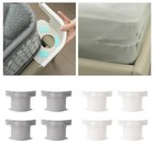 4pcs Lock Sheet Holders Keep Sheets Tight Heavy Duty Straps Fit All Mattresses