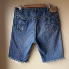 Vtg Denim Jean Shorts 1970   s Dakota Usa Made Cut Offs 12    Inseam Men   s Size 36
