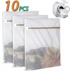 Mesh Laundry Wash Bags With Zipper Washing Net Underwear Delicates
