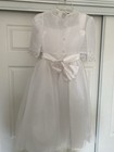 90s Vintage First Communion Dress Girls Size 12 Pristine Condition 