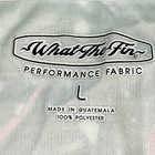 What The Fin Shirt Peformance Fabric Upf 50  Rash Guard Men Sz L Lure Of The Sea